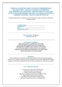 VEHICLE COMMUNICATION SYSTEMS COMPREHENSIVE &NewLine;EXAMINATION - ASE&sol;SAE-ALIGNED AUTOMOTIVE &NewLine;ELECTRONICS EXAMINATION - &lpar;80 QUESTIONS&rpar; UP-TO-DATE &NewLine;ACTUAL EXAM QUESTIONS AND 100&percnt; ACCURATE SOLUTIONS &vert; &NewLine;VERIFIED ANSWERS - INSTANT PDF DOWNLOAD