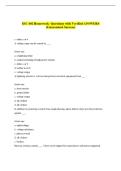 IEC 402 Homework -Questions with Verified ANSWERS &NewLine;&lpar;Guaranteed Success&rpar; 