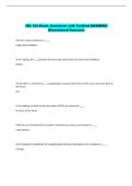IEC 102 Exam -Questions with Verified ANSWERS &NewLine;&lpar;Guaranteed Success&rpar; 