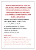 NSG 3130 EXAM 4 PREP 2026 TEST BANK&colon; 200 REAL QUESTIONS & CORRECT ANSWERS &vert; NURSING FUNDAMENTALS STUDY GUIDE&NewLine;&NewLine;