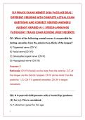 SLP PRAXIS EXAM 2026 TEST BANK&colon; 200 REAL QUESTIONS & CORRECT ANSWERS &vert; SPEECH-LANGUAGE PATHOLOGY CERTIFICATION STUDY GUIDE&NewLine;&NewLine;