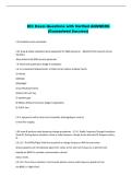 IEC Exam Questions with Verified ANSWERS &NewLine;&lpar;Guaranteed Success&rpar; 