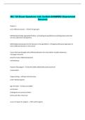 IEC 120 Exam Questions with Verified ANSWERS &lpar;Guaranteed &NewLine;Success&rpar;