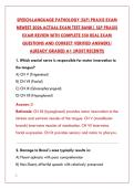 SLP PRAXIS EXAM 2026 TEST BANK&colon; 200 REAL QUESTIONS & CORRECT ANSWERS &vert; SPEECH-LANGUAGE PATHOLOGY CERTIFICATION STUDY GUIDE&NewLine;&NewLine;