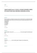 NUR 211 fundamentals nursing EXAM A&plus; GRADE ASSURED COMPLETE SOLUTIONS AND VERIFIED ANSWERS