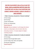 DMI PRO EXAM NEWEST 2026 ACTUAL TEST BANK &ndash; DIGITAL MARKETING INSTITUTE CERTIFICATION &vert; PASS WITH CONFIDENCE&NewLine;&NewLine;