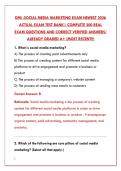 DMI SOCIAL MEDIA MARKETING EXAM NEWEST 2026 TEST BANK &ndash; PASS YOUR DIGITAL MARKETING INSTITUTE CERTIFICATION WITH CONFIDENCE&NewLine;&NewLine;