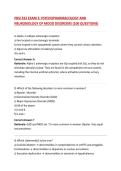 PBSI 333 EXAM 3&colon; PSYCHOPHARMACOLOGY AND NEUROBIOLOGY OF MOOD DISORDERS &lpar;100 QUESTIONS&rpar;