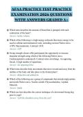 AFAA PRACTICE TEST PRACTICE&NewLine;EXAMINATION 2026 QUESTIONS&NewLine;WITH ANSWERS GRADED A&plus;