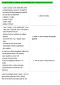 PN ADULT MEDICAL SURGICAL WITH NGN Test with Verified Answers Graded A&plus;