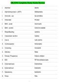 OB&sol;GYN Complete Study Guide Review
