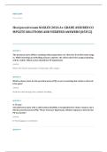 HESI PN comprehensive EXAM A&plus; GRADE ASSURED COMPLETE SOLUTIONS AND VERIFIED ANSWERS