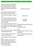 NSG 526 Clin Modal&period; Exam 1 Test Questions with Answers Rated A