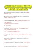 Florida Dental Rules & Laws Exam 2024 &vert; 2 Real Exam Versions &lpar;64 Questions Each&rpar; &vert; Accurate Study Guide with Verified Answers &vert; Latest Update