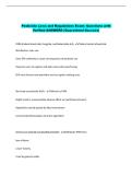 Pesticide Laws and Regulations Exam- Questions with &NewLine;Verified ANSWERS &lpar;Guaranteed Success&rpar; 