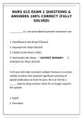 NURS 615 Exam 1 &ndash; Questions & Answers &vert; 100&percnt; Correct &lpar;Fully Solved&rpar;&NewLine;&NewLine;