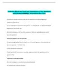 California Pesticide Laws and Regulations Exam- Questions &NewLine;with Verified ANSWERS &lpar;Guaranteed Success&rpar; 