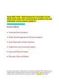Texas MAC 2026 - Mold Assessment Consultant Course Study Guide exam with comprehensive questions and well elaborated correct answers graded A&plus;&period;