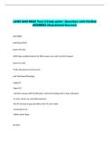 LAWS AND REGS Test 3 Study guide - Questions with Verified &NewLine;ANSWERS &lpar;Guaranteed Success&rpar; 