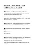 AFIP BASIC CERTIFICATION COURSE&NewLine;COMPLETE STUDY GUIDE 2026