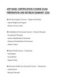 AFIP BASIC CERTIFICATION COURSE EXAM&NewLine;PREPARATION AND REVISION SUMMARY 2026