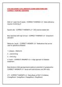 UTA 5334 EXAM 3 COLLABORATE EXAM QUESTIONS AND &NewLine;CORRECT VERIFIED ANSWERS