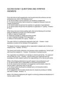 ACC550 EXAM 1 QUESTIONS AND VERIFIED ANSWERS