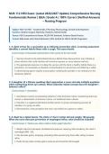 NUR 112 HESI Exam &lpar;Latest 2026&sol;2027 Update&rpar; &vert; Fundamentals HESI RN Review &vert; Complete Test Bank with Verified Questions and Answers and Detailed Rationales &vert; Clinical Judgment&comma; Patient Safety&comma; Delegation&comma; Pharmacology&comma; Medical-Surgical Nursing &vert; A&plus; Graded
