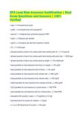EPA Lead Risk Assessor Certification &vert; Real&NewLine;Exam Questions and Answers &vert; 100&percnt;&NewLine;Verified&NewLine;