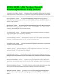ECON 2035- LSU Ratikan Exam 3 Review Questions Fully Solved&period;&NewLine;&NewLine;