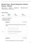 BIO 152 MODULE 6 EXAM 2026 - REQUIRES RESPONDUS LOCKDOWN BROWSER &plus; WEBCAM 100&percnt; CORRECT - PORTAGE LEARNING&period;