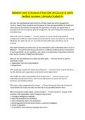 NEBOSH Unit 1 Element 2 Test with all Correct & 100&percnt; Verified Answers &vert;Already Graded A&plus;