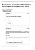 BIO 152 AP MODULE 7 EXAM - REQUIRES RESPONDUS LOCKDOWN BROWSER &plus; WEBCAM &vert; QUESTIONS AND ANSWERS &vert; 2026 UPDATED &vert; 100&percnt; CORRECT&period;
