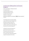 ap micro exam 2026 questions and answers&NewLine;Graded A&plus;