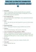 SNHU DAD 220 PRACTICE EXAMINATION&NewLine;2026 QUESTIONS WITH ANSWERS GRADED&NewLine;A&plus;