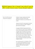 NEBOSH Diploma Unit A Criminal Cases with all Correct & 100&percnt; Verified Answers &vert;Latest Version &vert;Already Graded A&plus;