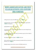 BMW ASSOCIATE LEVEL ASE TEST&NewLine;EXAM QUESTIONS AND ANSWERS&NewLine;2026 VERIFIED&period;