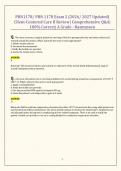 PRN1178&sol; PRN 1178 Exam 2 &lpar;2026&sol; 2027 Updated&rpar; Client-Centered Care II Review&vert; Comprehensive Q&A&vert; 100&percnt; Correct&vert; A Grade - Rasmussen