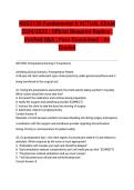 &NewLine;&NewLine;NSG3130 Fundamental II ACTUAL EXAM 2024&sol;2025 &vert; Official Blueprint Replica &vert; Verified Q&A &vert; Pass Guaranteed - A&plus; Graded&NewLine;&NewLine;