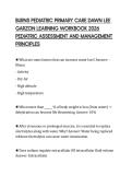 BURNS PEDIATRIC PRIMARY CARE DAWN LEE&NewLine;GARZON LEARNING WORKBOOK 2026&NewLine;PEDIATRIC ASSESSMENT AND MANAGEMENT&NewLine;PRINCIPLES&NewLine;