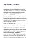 Florida General Contractor Latest &lpar;2026&sol;2027&rpar; Verified Answers by Experts