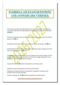 FLORIDA CAM EXAM QUESTIONS&NewLine;AND ANSWERS 2026 VERIFIED&period;