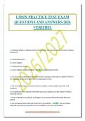 LMSW PRACTICE TEST EXAM&NewLine;QUESTIONS AND ANSWERS 2026&NewLine;VERIFIED&period;