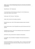 NSG 502 &ndash; Exam 1&comma; Advanced Pathophysiology Nursing Course&comma; Study Guide and Foundational Concepts Review