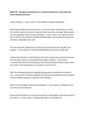 BNMN 502 &ndash; Management of Nursing Care II&comma; Graduate Nursing Course&comma; Study Guide and Clinical Management Review