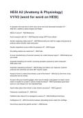 HESI A2 &lpar;Anatomy & Physiology&rpar; V1&sol;V2 &lpar;word for word on HESI&rpar; REVISED AND UPDATED FOR 2026&sol;2027 ACTUAL EXAM COMPLETE QUESTIONS AND CORRECT DETAILED ANSWERS &lpar;VERIFIED ANSWERS&rpar; &vert;ALREADY GRADED A&plus;&vert;&vert;BRAND NEW&excl;&excl;