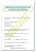 SHRM CP EXAM QUESTIONS AND&NewLine;ANSWERS 2026 VERIFIED&period;