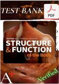 Full Test Bank for Structure and Function of the Body 17th Edition by Kevin T&period; Patton&comma; Gary A&period; Thibodeau & Andrew Russo &ndash; Chapters 1&ndash;22 2026 Updated PDF 100 &percnt; VERIFIED&excl;&excl;&excl;