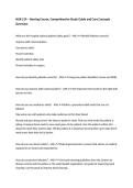 NUR 219 &ndash; Nursing Course&comma; Comprehensive Study Guide and Core Concepts Overview