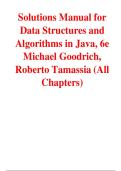 SEO Optimization&colon; Solutions Manual for Data Structures and Algorithms in Java &lpar;6th Ed&rpar;
